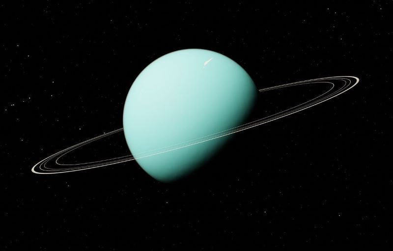 an artist impression of planet uranus pixabay