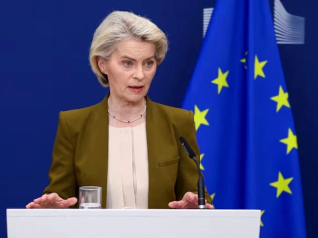 european commission president ursula von der leyen talks to the press on the 21st sanctions package against russia in brussels belgium june 9 2026 reuters european commission president ursula von der leyen talks to the press on the 21st sanctions package against russia in brussels belgium june 9 2026 reuters
