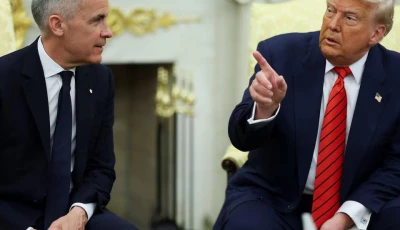 us president donald trump meets with canadian prime minister mark carney in the oval office at the white house in washington dc us may 6 2025 reuters