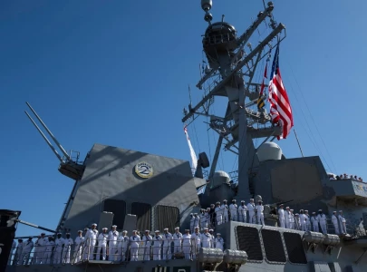 us aircraft carrier returns to naval base in virginia after protracted 11 months of operations