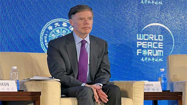 us ambassador to china nicholas burns attends the world peace forum at tsinghua university in beijing china july 4 2022 photo reuters us ambassador to china nicholas burns attends the world peace forum at tsinghua university in beijing china july 4 2022 photo reuters