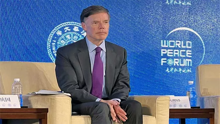 us ambassador to china nicholas burns attends the world peace forum at tsinghua university in beijing china july 4 2022 photo reuters us ambassador to china nicholas burns attends the world peace forum at tsinghua university in beijing china july 4 2022 photo reuters