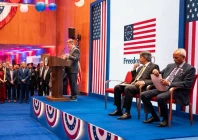 us consul general charles goodman addressing the reception hosted by the us consulate general in karachi to mark the 250th anniversary of american independence on september 25 2026 photo us consulate general in karachi