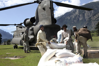 us triples number of pakistani aid helicopters