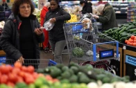 customers shop for groceries at a walmart supercenter retail store in north bergen new jersey us november 21 2025 photo reuters