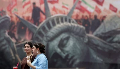 people walk past an anti us billboard on a street in tehran iran august 3 2026 photo reuters people walk past an anti us billboard on a street in tehran iran august 3 2026 photo reuters
