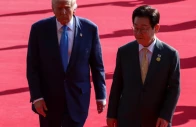 us president donald trump meets with south korean president lee jae myung on the sidelines of the asia pacific economic cooperation leaders summit in gyeongju south korea on october 29 2025 photo reuters