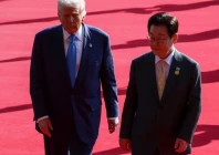 us president donald trump meets with south korean president lee jae myung on the sidelines of the asia pacific economic cooperation leaders summit in gyeongju south korea on october 29 2025 photo reuters