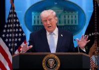 us president donald trump holds a press conference in the james s brady press briefing room at the white house in washington dc on april 6 photo reuters
