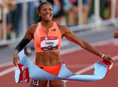 thomas claims us women s 200m title thomas claims us women s 200m title
