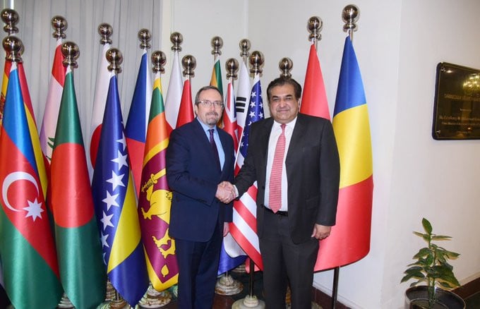 a us state department delegation led by acting under secretary for political affairs john bass on april 30 2024 photo express
