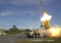 a terminal high altitude area defense thaad interceptor is launched in this undated handout photo photo reuters