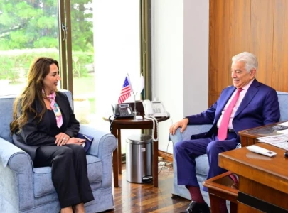 asif stresses importance of sustained dialogue for regional peace security in meeting with us envoy