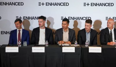 the enhanced games team attends a press conference to announce new games scheduled for 2026 in las vegas nevada u s may 21 2025 photo reuters