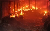 fire guts fabric store near north karachi s bara market fire guts fabric store near north karachi s bara market
