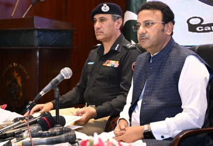 sindh home minister ziaul hassan lanjar addresses a press conference at the central police office on friday igp ghulam nabi memon is also seen photo app sindh home minister ziaul hassan lanjar addresses a press conference at the central police office on friday igp ghulam nabi memon is also seen photo app