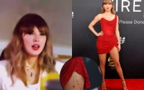 taylor swift repurposes grammys leg chain as necklace for super bowl appearance taylor swift repurposes grammys leg chain as necklace for super bowl appearance