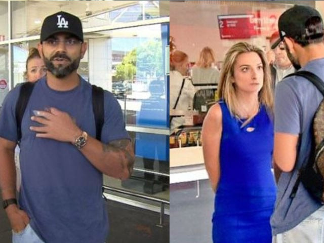 virat kohli loses cool over journalist filming him without consent at melbourne airport virat kohli loses cool over journalist filming him without consent at melbourne airport