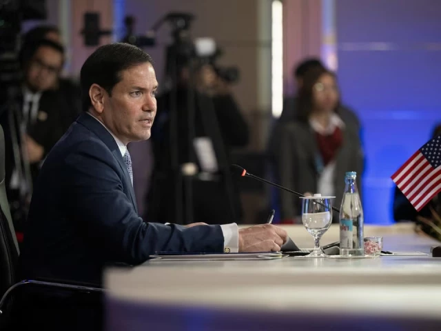 us secretary of state marco rubio makes an opening statement during the asean post ministerial conference with the us on the sidelines of the association of southeast asian nations asean foreign ministers meeting in pasay metro manila july 22 2026 reuters us secretary of state marco rubio makes an opening statement during the asean post ministerial conference with the us on the sidelines of the association of southeast asian nations asean foreign ministers meeting in pasay metro manila july 22 2026 reuters