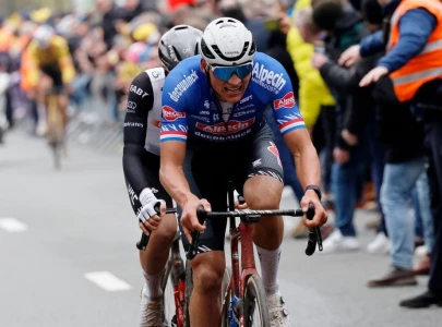 van aert and van der poel clash again in cobbled hell