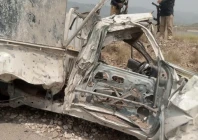 view of police mobile van attacked by an improvised explosive device in khyber pakhtunkhwa s karak district august 31 2026 photo reporter view of police mobile van attacked by an improvised explosive device in khyber pakhtunkhwa s karak district august 31 2026 photo reporter