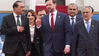 us vp jd vance walks with cdf and coas field marshal asim munir and dpm and dm ishaq dar after arriving for talks with iranian officials in islamabad on april 11 2026 photo reuters us vp jd vance walks with cdf and coas field marshal asim munir and dpm and dm ishaq dar after arriving for talks with iranian officials in islamabad on april 11 2026 photo reuters