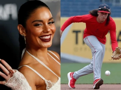 vanessa hudgens cheers on husband cole tucker s pitching debut