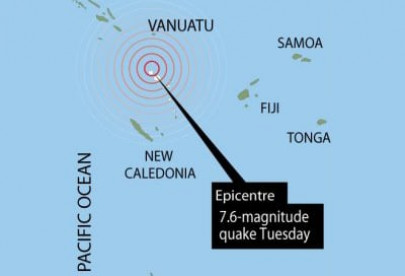 major 7 6 earthquake tsunami hit pacific s vanuatu