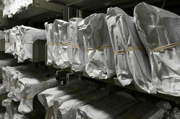 The entrance of the Vatican Apostolic Secret Archive. PHOTO: AFP