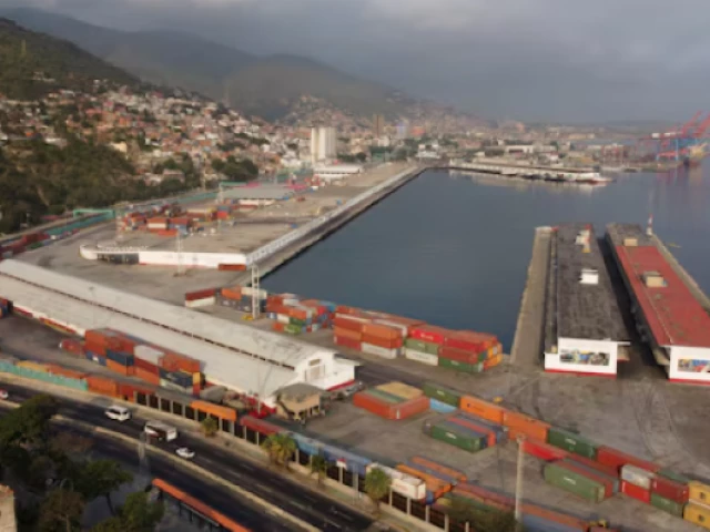 a drone view of the bolivariana de puertos la guaira port in la guaira venezuela april 17 2024 photo reuters a drone view of the bolivariana de puertos la guaira port in la guaira venezuela april 17 2024 photo reuters