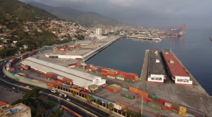 a drone view of the bolivariana de puertos la guaira port in la guaira venezuela april 17 2024 photo reuters a drone view of the bolivariana de puertos la guaira port in la guaira venezuela april 17 2024 photo reuters