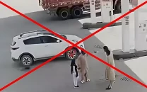 viral video of schoolgirl pulling gun on men harassing father is scripted