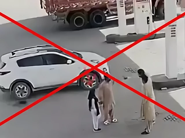 Viral video of schoolgirl pulling gun on men harassing father is scripted