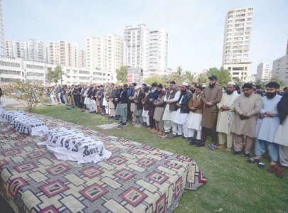 remains of four out of six members of a family laid to rest remains of four out of six members of a family laid to rest