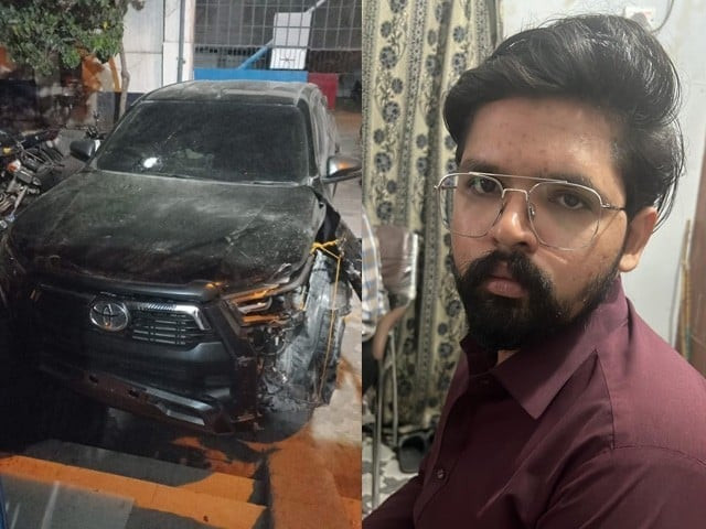 the driver muawiaya claims he was scared after the accident due to which he escaped from the spot photo express