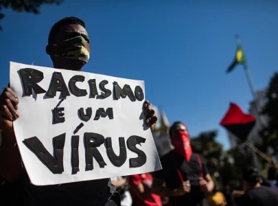 brazil wear black to protest racism