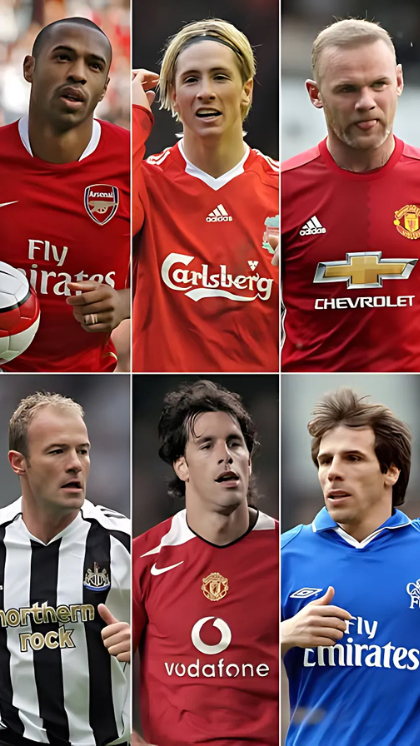 top 6 premier league goalscorers of all time