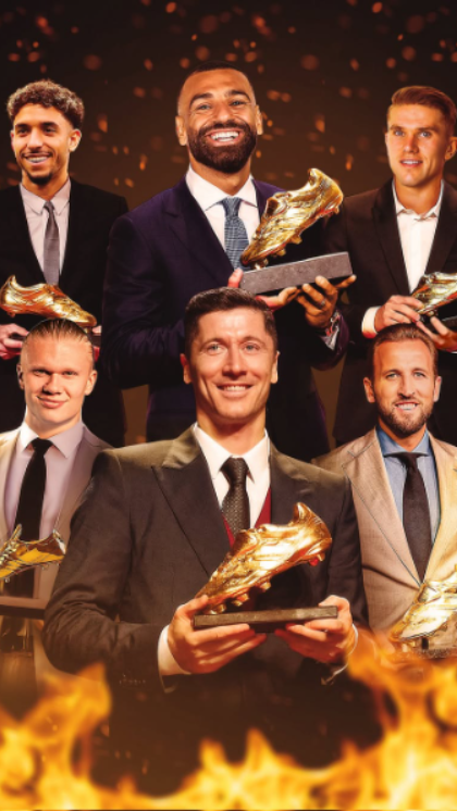 football s european golden shoe standings