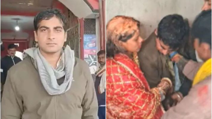 avnish kumar an assistant teacher at a government school was reportedly abducted by two men in an suv while traveling to work on an e rickshaw and forced to marriage photo ndtv