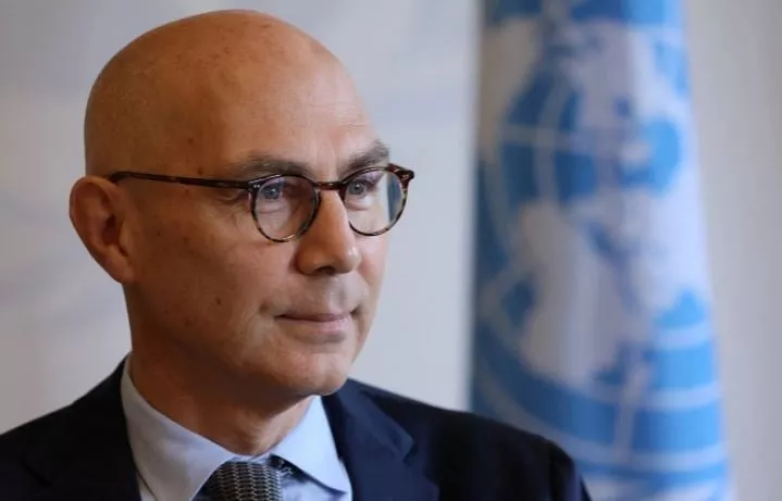 united nations high commissioner for human rights volker turk attends a news conference in geneva switzerland photo reuters united nations high commissioner for human rights volker turk attends a news conference in geneva switzerland photo reuters