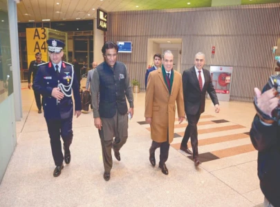 egypt s fm arrives on two day visit