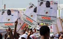 polls guinea junta chief headed for victory