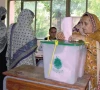 people s voice a woman casts her ballot at a polling station during the second phase of elections for the ajk legislative assembly in muzaffarabad photo afp people s voice a woman casts her ballot at a polling station during the second phase of elections for the ajk legislative assembly in muzaffarabad photo afp