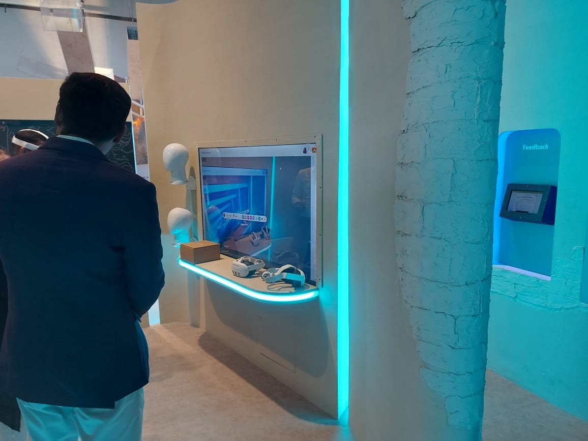 An interactive virtual reality exhibit for Lahiri Bandar, a famous port-city located in what is now Mirpur Sakro Taluka, Thatta.