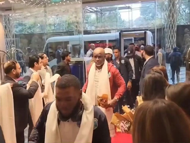 West Indies cricket team arrives in Pakistan for Test series after 18 years | The Express Tribune