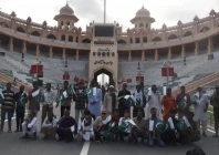 a group photograph of 25 pakistani nationals released from indian jails as they return home through the wagah attari border on saturday photo express a group photograph of 25 pakistani nationals released from indian jails as they return home through the wagah attari border on saturday photo express