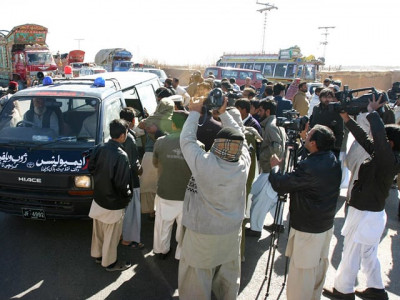 targeted killing slain journalist laid to rest in zhob