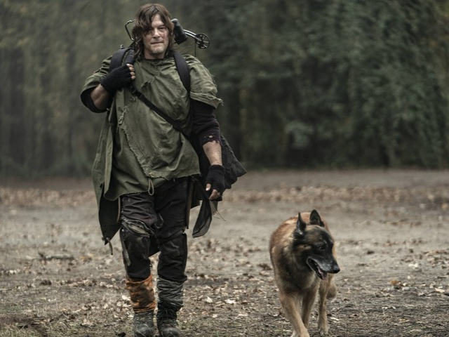 the walking dead dog dies cast pays tribute to their co star