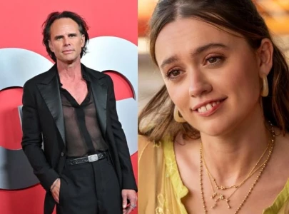 walton goggins and aimee lou wood spark feud rumours after snl parody