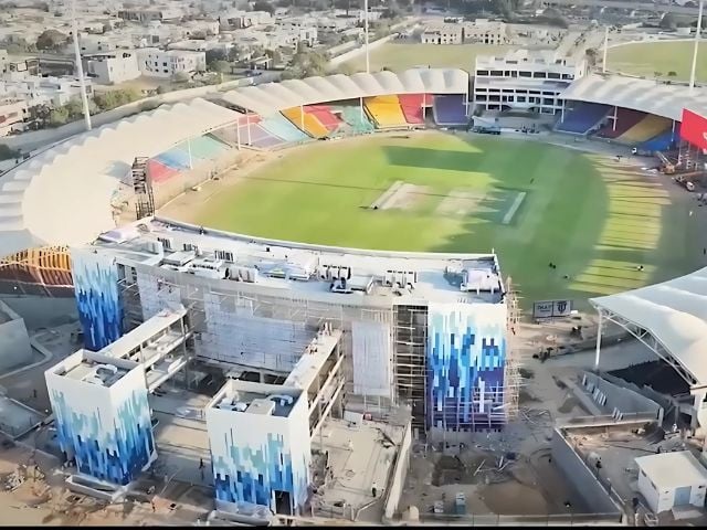 national stadium karachi photo   pcb screengrab